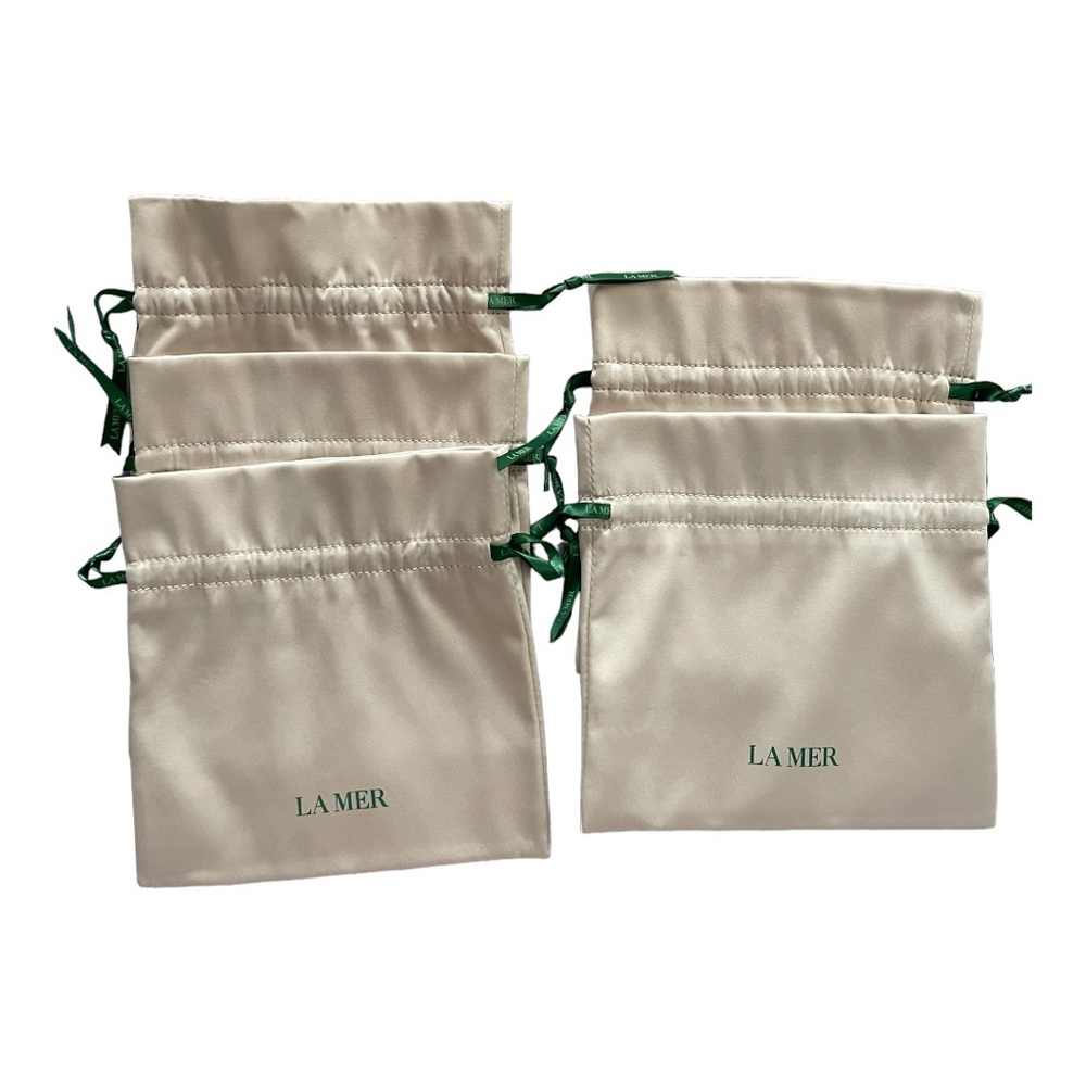 5 x LA MER  Satin pouch